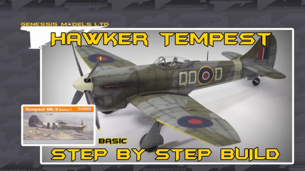 Eduard : Hawker Tempest Mk.V Series 1 : 1/48 Scale Model : Basic Step By Step Video Build
