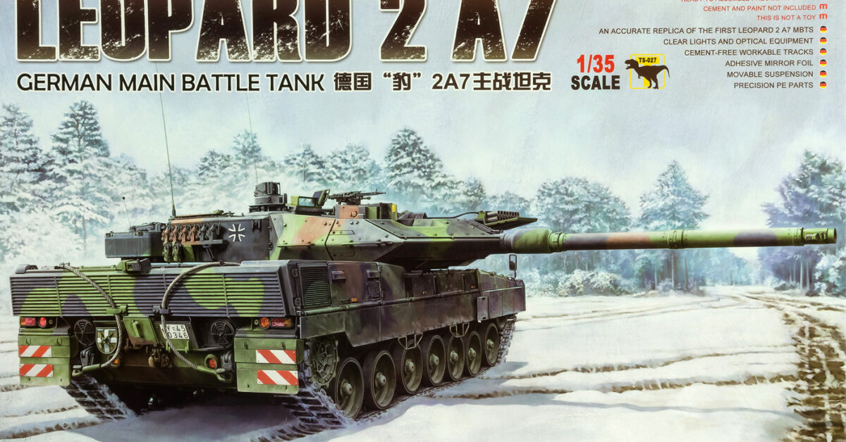 German Leopard A4 Tank Tamiya 35112