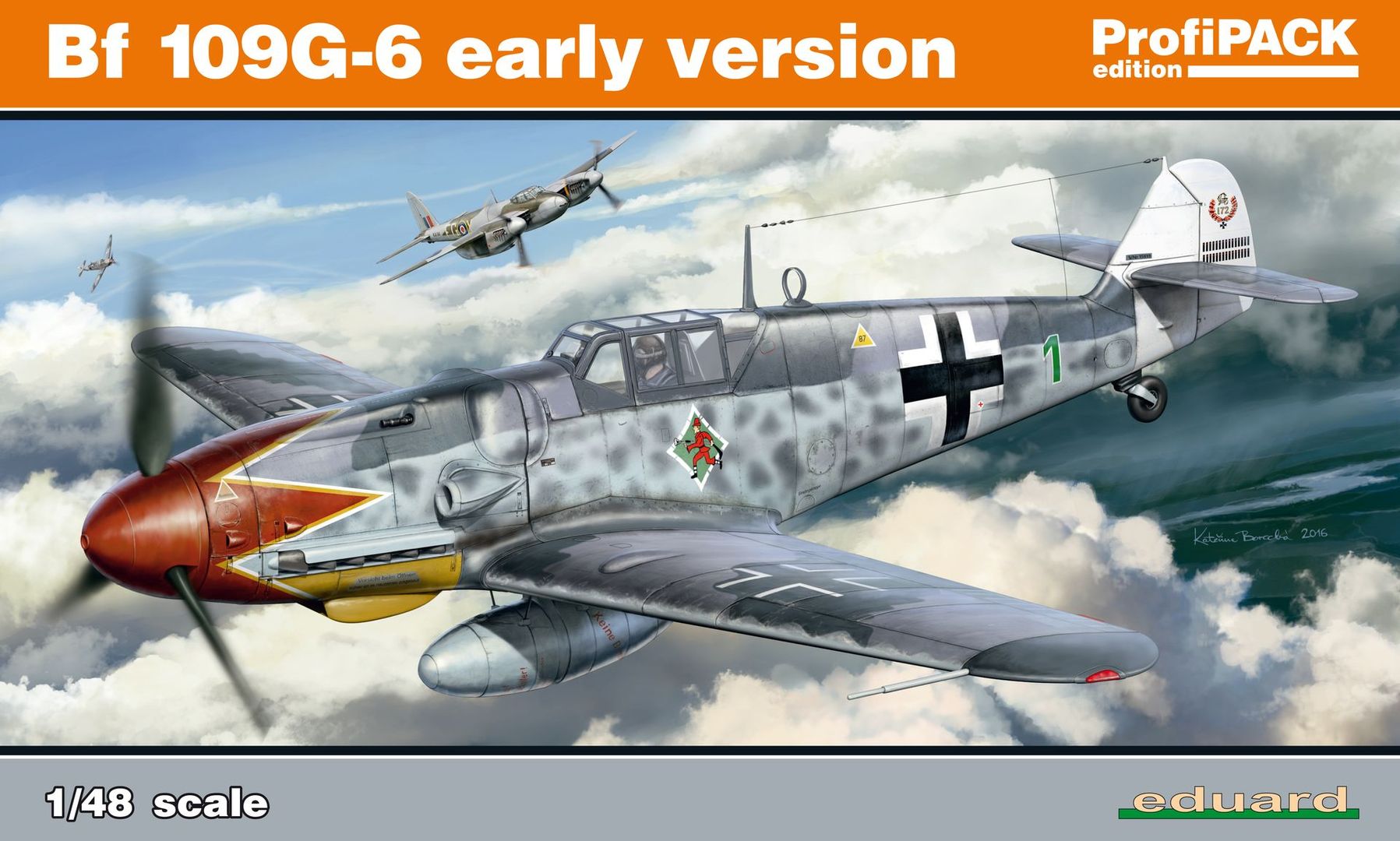 eduard bf 109g-6 1/48 scale