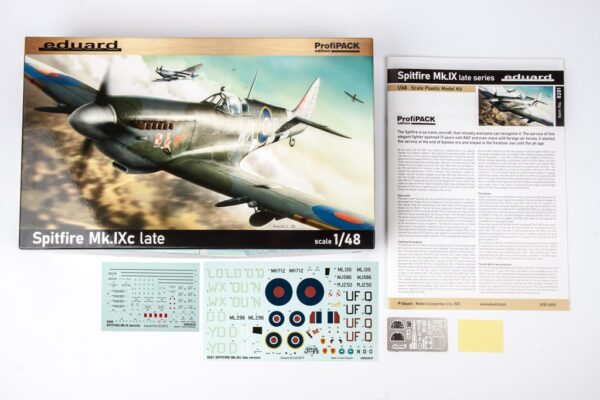 Eduard : Spitfire Mk. IXc late version : ProfiPACK edition : 1/48 Scale - Image 2