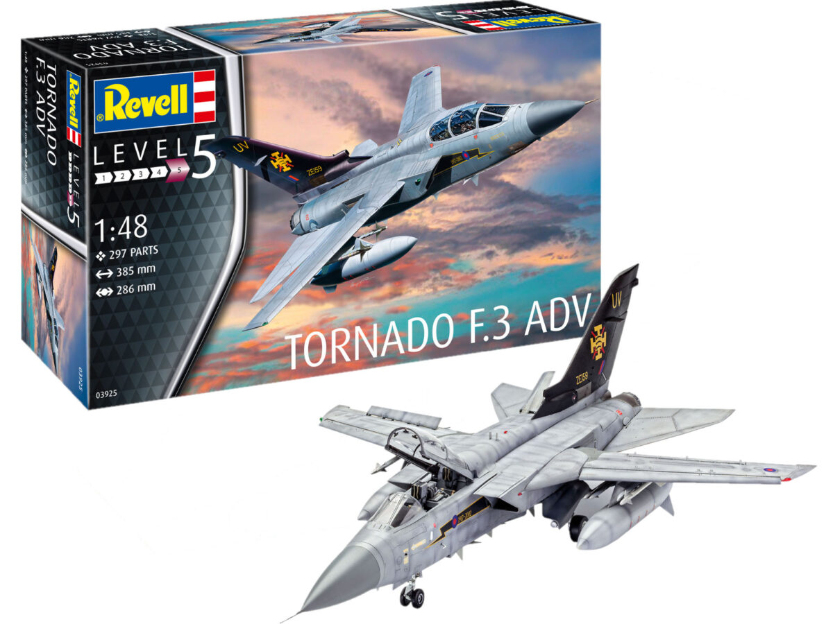 Revell 模型 3機種セット 1/48 ドイツレベル 1/48 トーネードF.3 完成品 Revell Tornado ADV