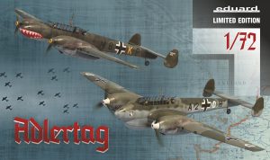Eduard : ADLERTAG : Bf-110C/D : 1/72 Scale