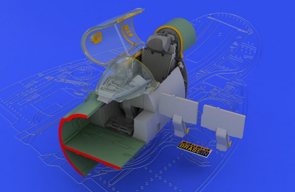 Eduard Brassin : MiG-21SMT Interior : 1/48 Scale - Image 3