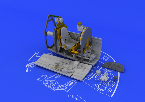 Eduard Brassin : Spitfire Mk. IX cockpit : 1/48 Scale - Image 3