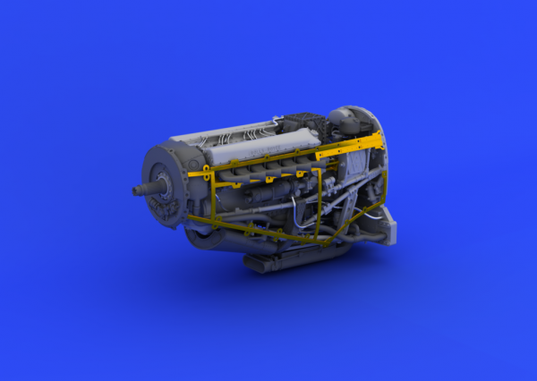Eduard Brassin : Spitfire Mk. IX Engine : 1/48 Scale - Image 3