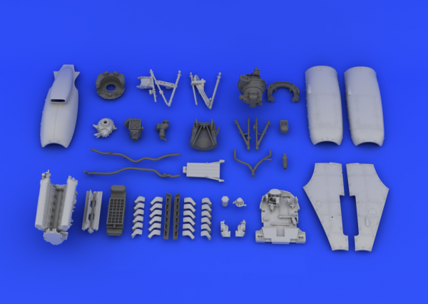 Eduard Brassin : Spitfire Mk. IX Engine : 1/48 Scale - Image 4