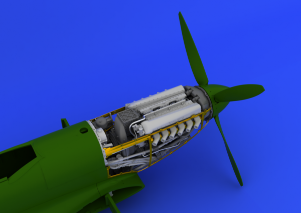 Eduard Brassin : Spitfire Mk. IX Engine : 1/48 Scale - Image 2