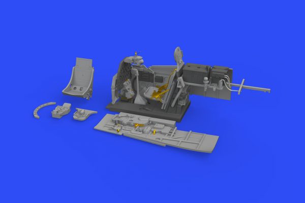Eduard Brassin : North-American P-51D-5 Mustang cockpit : 1/48 Scale - Image 2