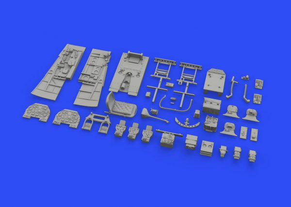 Eduard Brassin : North-American P-51D Mustang Cockpit : 1/48 Scale - Image 3
