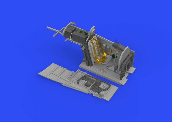 Eduard Brassin : North-American P-51D Mustang Cockpit : 1/48 Scale - Image 2