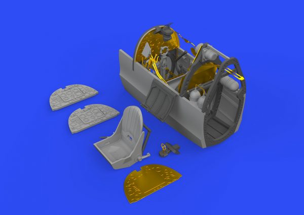Eduard Brassin : Spitfire Mk. I cockpit : 1/48 Scale - Image 3