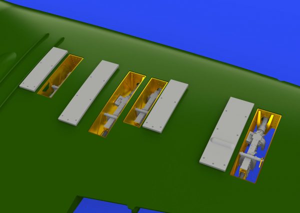Eduard Brassin : Spitfire Mk. I Gun Bays : 1/48 Scale - Image 3