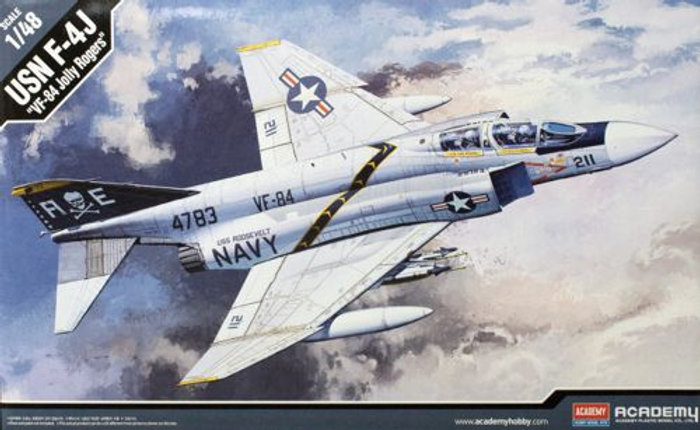 Academy : McDonnell F-4J Phantom VF-84 Jolly Rogers : 1/48 Scale