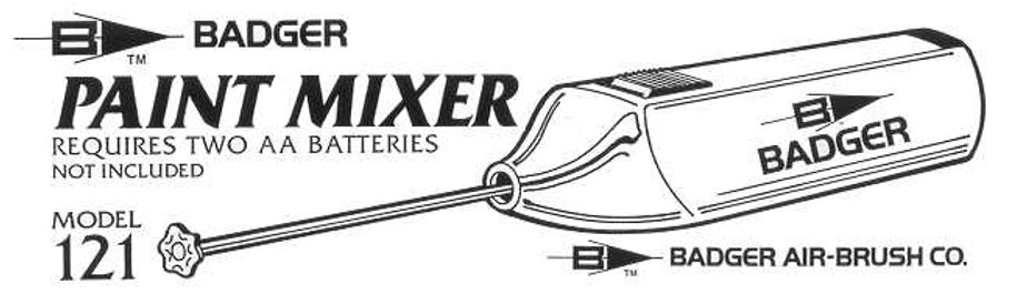 Badger : Paint mixer