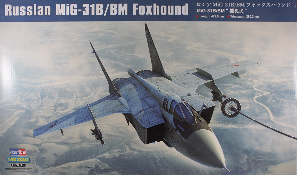 Russian MiG-31B/BM Foxhound 81754