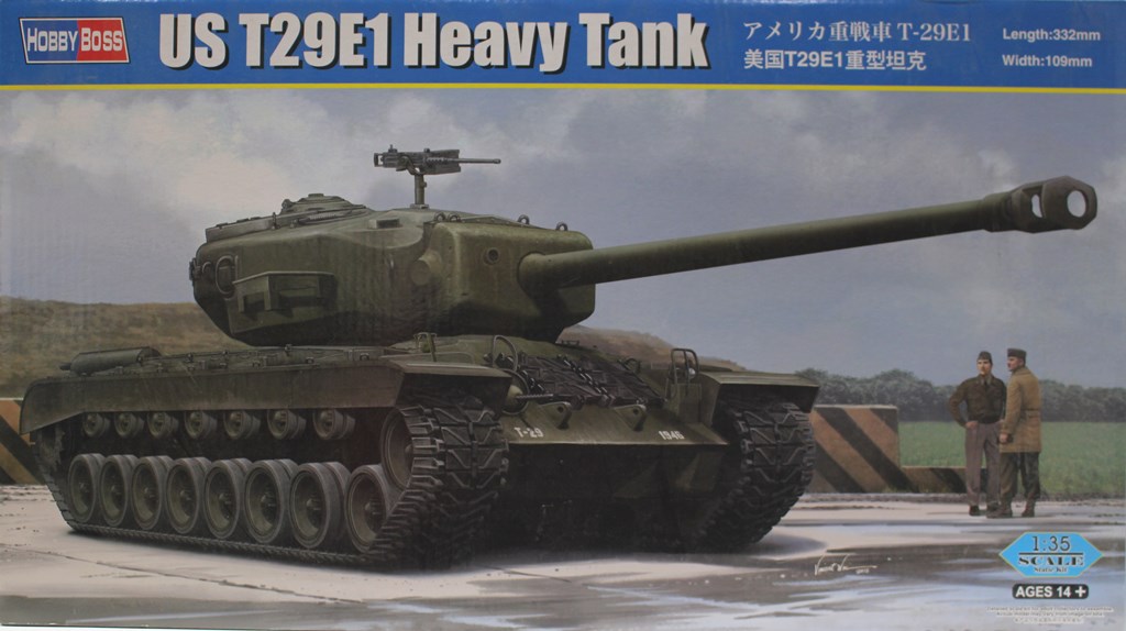 Hobby Boss : US T29E1 Heavy Tank : 1/35 Scale