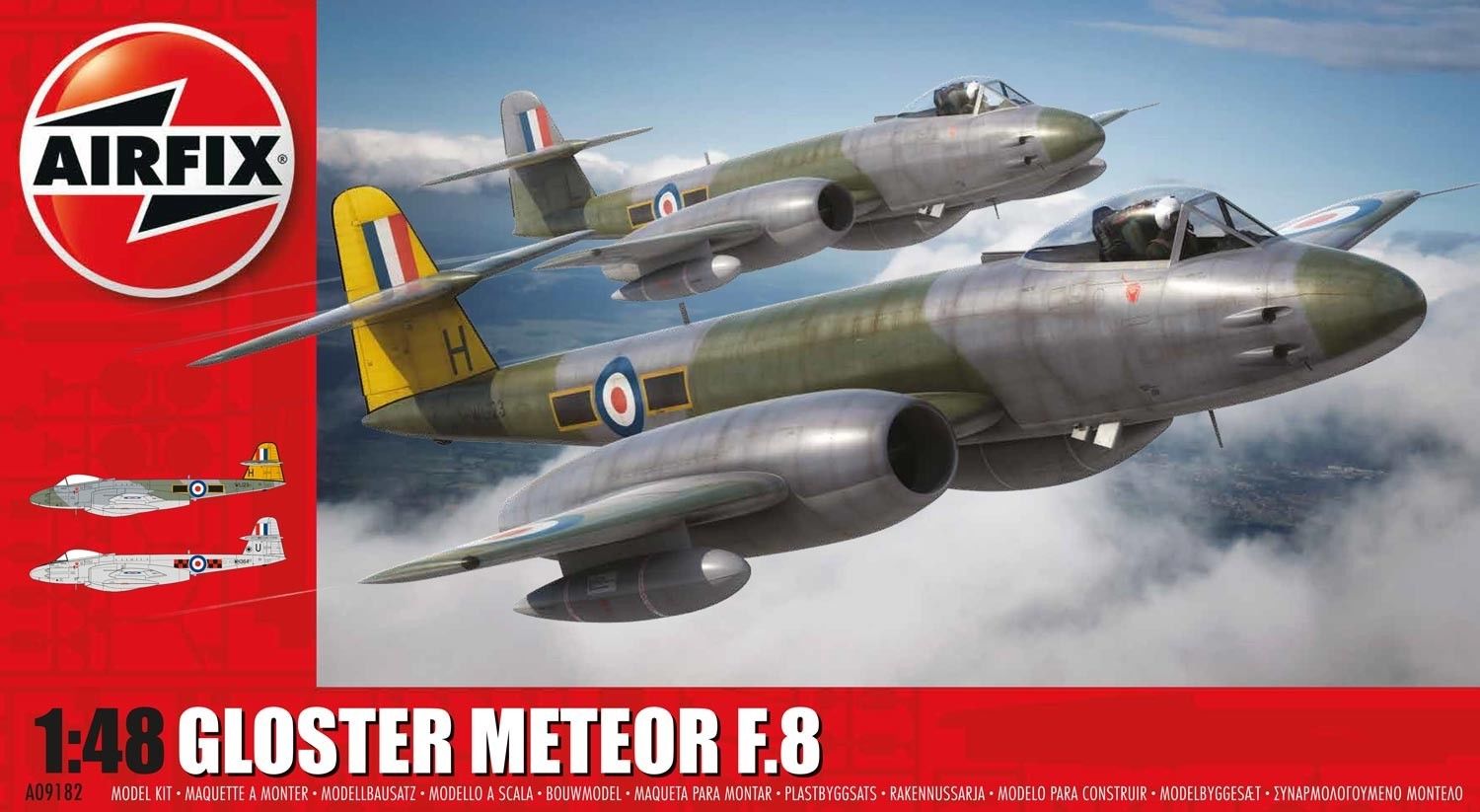 Airfix : Gloster Meteor F.8 : 1/48 Scale