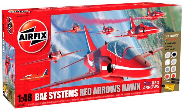 Airfix BAe Hawk T1 Trainer Red Arrows Video Build Part.1 1/48 Scale