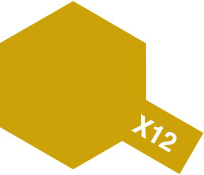 Acrylic Mini X-12 Gold leaf