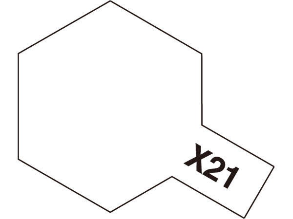 Acrylic Mini X-21 Flat base