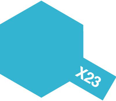 Acrylic Mini X-23 Clear blue
