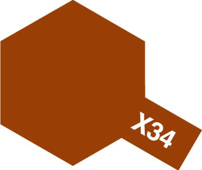 Acrylic Mini X-34 Metallic Brown