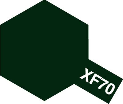 Acrylic Mini XF-70 Dark green (IJN)