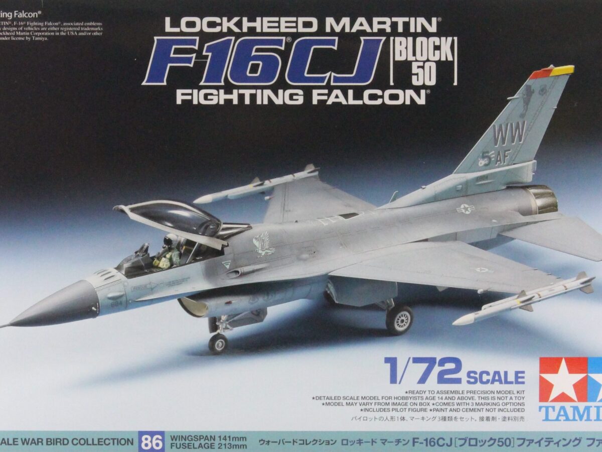 Lockheed Martin® F-16 CJ [BLOCK50] Fighting Falcon : Tamiya : 1/72