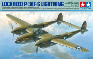 1/48 Aircraft Series no.120 Lockheed® P-38®F/G Lightning® Item No: 61120