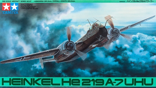 1/48 Aircraft Series No.57 Heinkel He 219 A-7 Uhu Item No: 61057
