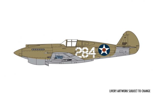 Airfix : Curtiss P-40B Warhawk : 1/72 Scale - Image 3