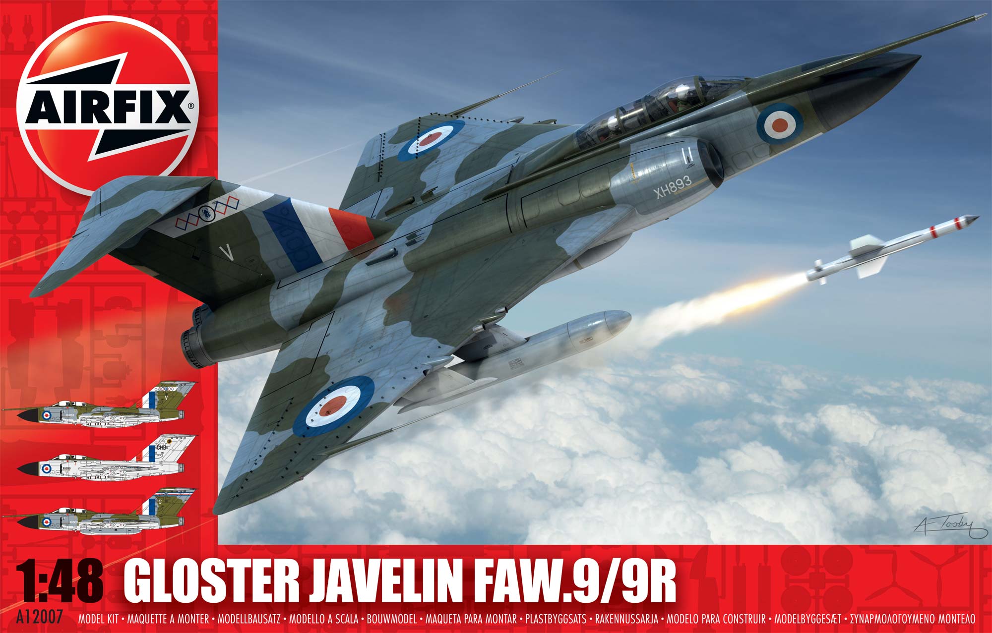 Airfix : Gloster Javelin FAW.9/9R : 1/48 Scale – Genessis Models