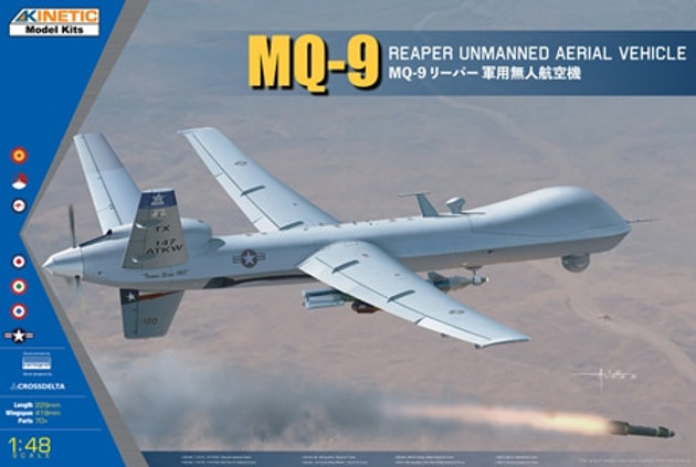 Kinetic Model Kits : MQ-9 Reaper : 1/48 Scale