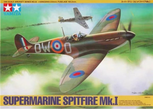 Tamiya : Supermarine Spitfire Mk.I : 1/48 Scale Model : Basic Step By Step Video Build - Image 2