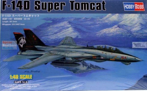 HobbyBoss : F-14D Super Tomcat : 1/48 Scale Model : Advanced Step By Step Video Build - Image 14