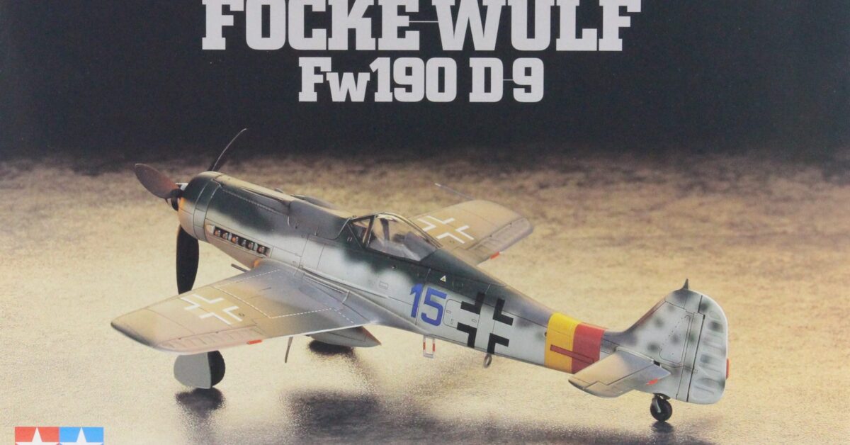 フォッケウルフFocke-wulf Fw 190 D-9 1:24スケール Trumpeter 1/24 Focke-Wulf Fw 190D-9 | Large Scale Planes