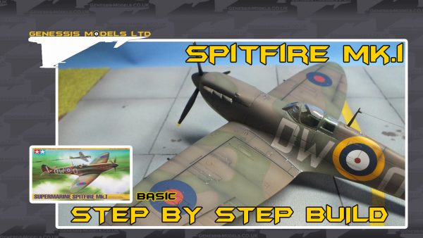 Tamiya : Supermarine Spitfire Mk.I : 1/48 Scale Model : Basic Step By Step Video Build