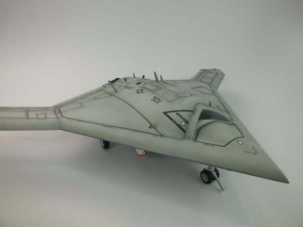Freedom Models : X-47B : 1/48 Scale Model : Basic Step by Step Video Build - Image 6