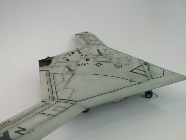 Freedom Models : X-47B : 1/48 Scale Model : Basic Step by Step Video Build - Image 8