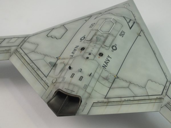 Freedom Models : X-47B : 1/48 Scale Model : Basic Step by Step Video Build - Image 11