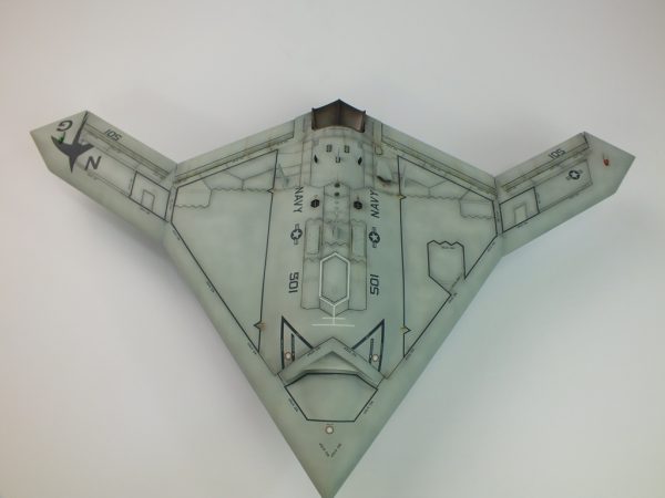Freedom Models : X-47B : 1/48 Scale Model : Basic Step by Step Video Build - Image 4