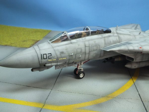 HobbyBoss : F-14D Super Tomcat : 1/48 Scale Model : Advanced Step By Step Video Build - Image 11