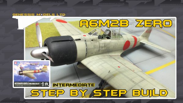 Tamiya : Mitsubishi A6M2b Zero Fighter : 1/32 Scale Model : Intermediate Step By Step Video Build