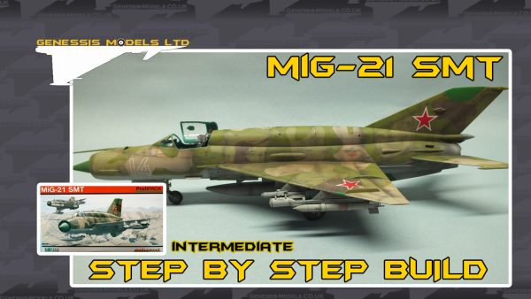 Eduard : Mig-21 SMT : 1/48 Scale Model : Intermediate Step By Step Video Build