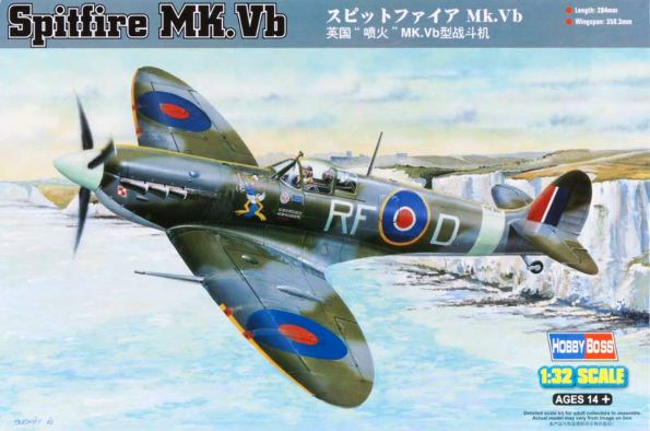 Hobby Boss : Spitfire Mk.Vb : 1/32 Scale Model : In Box Review