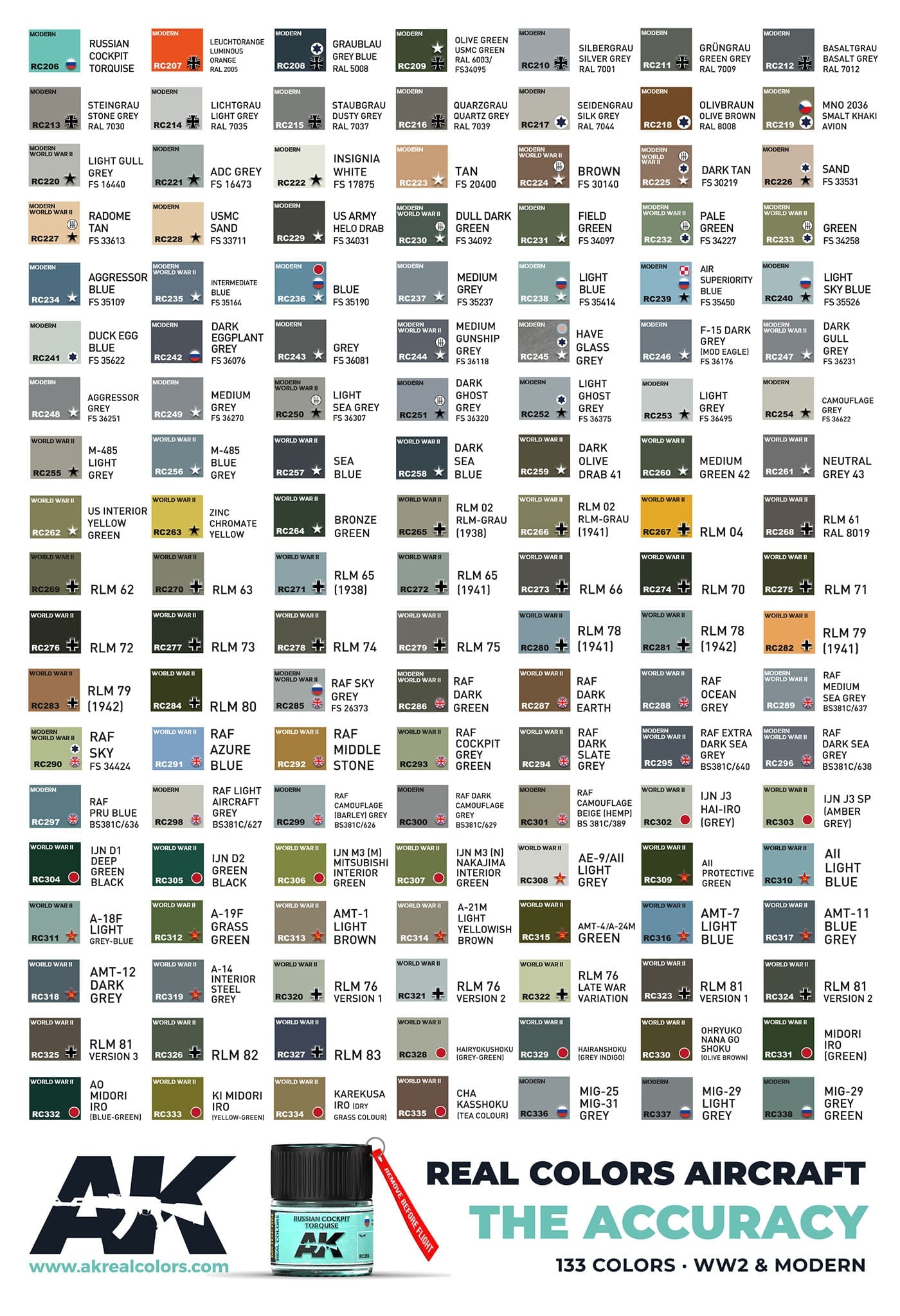 Ak real colours deals