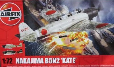 Airfix : Nakajima B5N2 Kate : 1/72 Scale Model : In Box Review