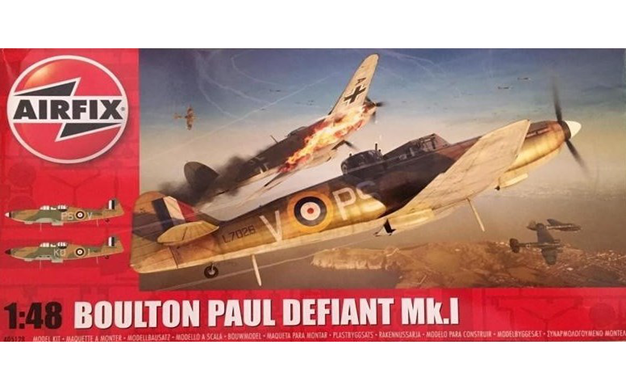 Airfix : Boulton Paul Defiant Mk.I : 1/48 Scale Model : In Box Review