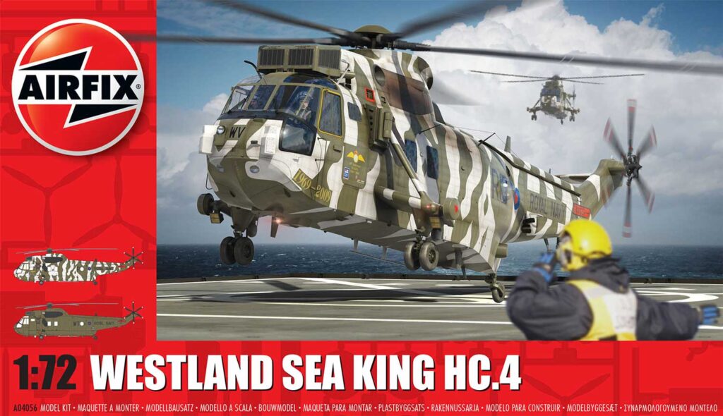 Airfix : Westland Sea King HC.4 : 1/72 Scale Model : In Box Review