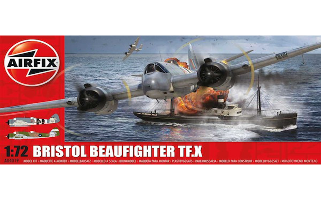 Airfix : Bristol Beaufighter TF.X : 1/72 Scale Model : In Box Review